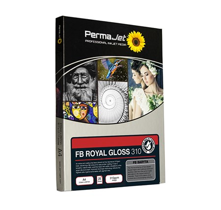 PermaJet Fiber Base Royal Gloss 310gsm A2/25