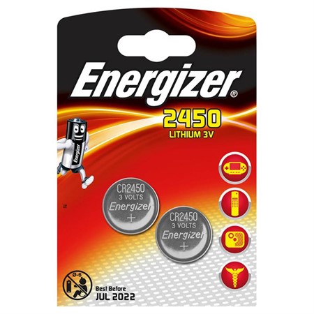 Energizer 2450 / CR2450 2-pack