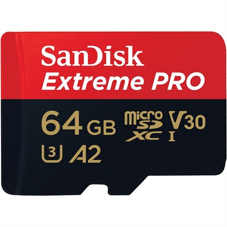 Sandisk Micro SDXC 64GB Extreme Pro 170/90MB/s