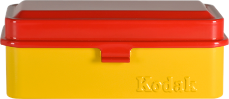 Kodak Film Case 120/135 Röd/Gul