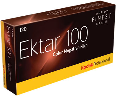 Kodak Negativ färgfilm Ektar 100 ISO 120-film/styck
