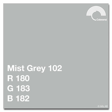 Colorama 1,35 x 11 m Mist Grey