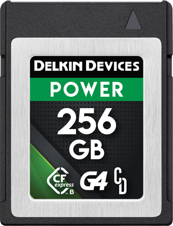 Delkin CFexpress Typ B Power 256GB G4 R1780/W1700