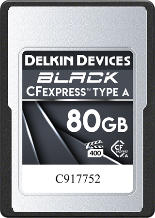 Delkin CFexpress Typ A BLACK 80GB R880/W730