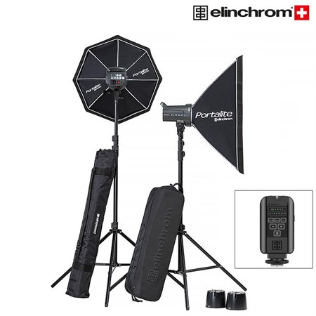 Elinchrom 20839 D-Lite RX 4/4 Softbox To Go Set