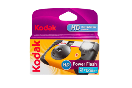 Kodak Power Flash Engångskamera 39 bilder