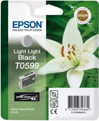Epson T0599 Bläck Stylus Photo R2400 light light black