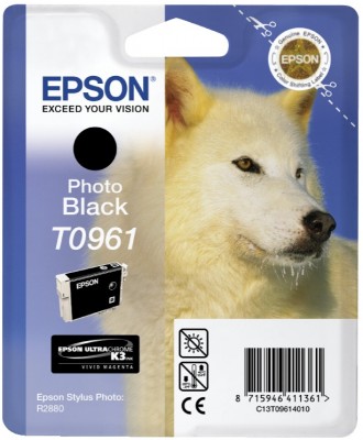 Epson Bläck T0961 Stylus Photo R2880 Photo Black