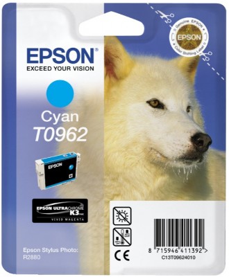 Epson Bläck T0962 Stylus Photo R2880 Cyan