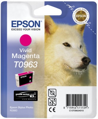 Epson Bläck T0963 Stylus Photo R2880 Vivid Magenta