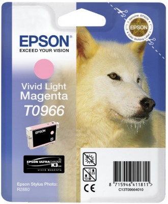 Epson Bläck T0966 Stylus Photo R2880 Vivid Light Magenta