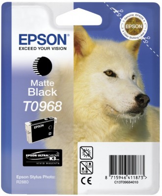 Epson Bläck T0968 Stylus Photo R2880 Matte Black