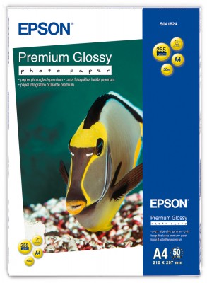 Epson S041624 Premium Glossy Photo Paper A4/50 255gr