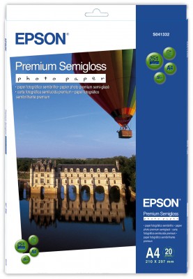 Epson S041332 Premium Semigloss Photo Paper A4/20 251gr