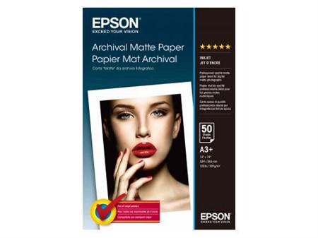 Epson S041340 Archival Matte Paper A3+/50 192gr
