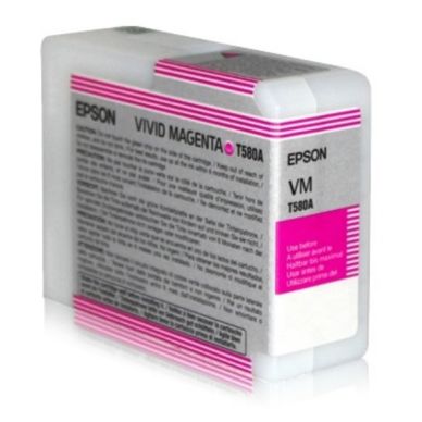 Epson T580A Bläck Stylus Pro 3880 Vivid Magenta 80ml