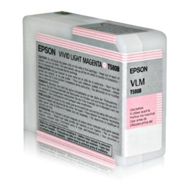 Epson T580B Bläck Stylus Pro 3880 Vivid Light Magenta 80ml