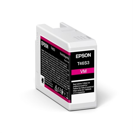 Epson T46S3 Vivid Magenta SC-P700 25 ml Bläckpatron