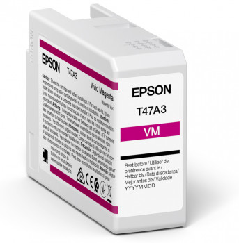 Epson T47A3 Bläck SC-P900 Vivid Magenta 50ml