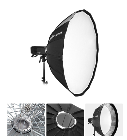 Godox AD-S85S paraply-softbox, 85 cm för AD300/ad400 silver