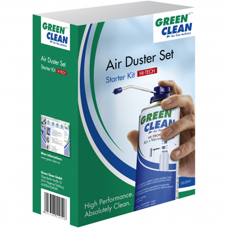 Green-Clean Tryckluft Startkit G-2051 400ml x2 High Tech