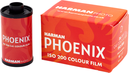 Harman Phoenix Färgfilm 135 ISO 200 36 bilder