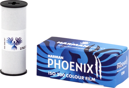 Harman Phoenix II Färgfilm 120 ISO 200
