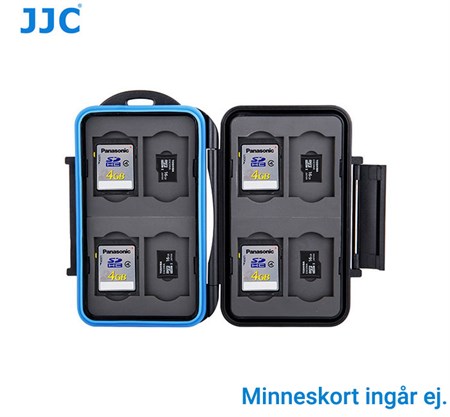 JJC Fodral för 8st SD+ 8st SD-micro minneskort