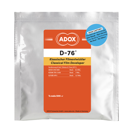 Adox D76 Filmframkallare Pulver ger 5L