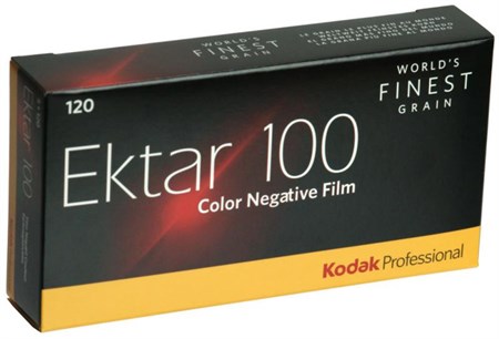 Kodak Negativ färgfilm Ektar 100 ISO 120 film 5-pack