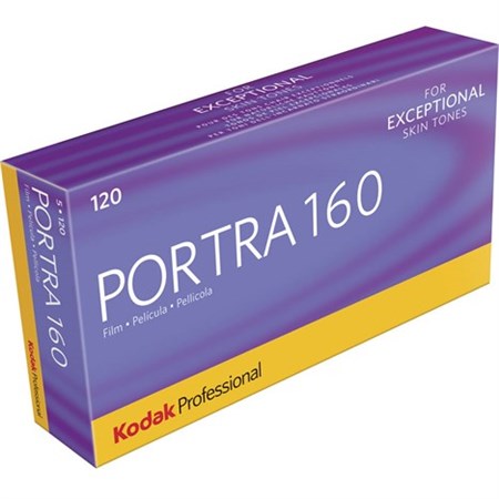 Kodak Negativ färgfilm Portra 160 120 5-pack