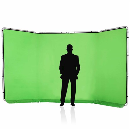 Manfrotto Panorama Bakgrund 4 m Chromakey Grön