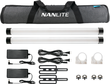 Nanlite Pavotube II 15x-2 Light Kit 60 cm