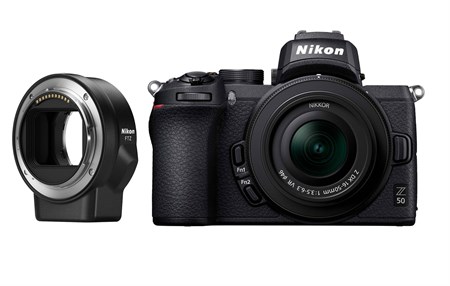 Nikon Z50 + DX 16-50/3,5-6,3 VR + FTZ II-adapter