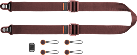 Peak Design Slide Lite Eclipse (Vinröd) kamerarem