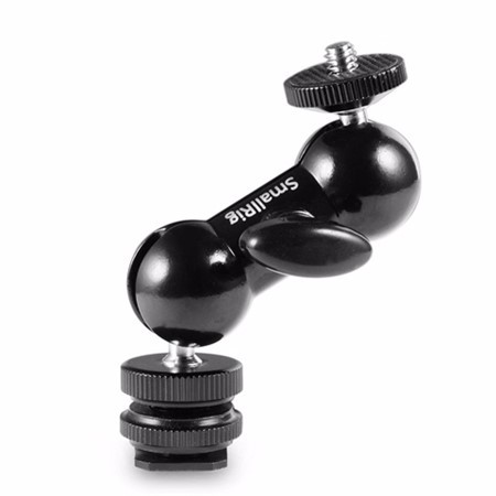 SmallRig 1135 Double Ballhead  med Cold Shoe o 1/4"