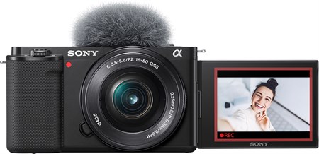 Sony ZV-E10 + E 16-50/3,5-5,6 Vloggkamera