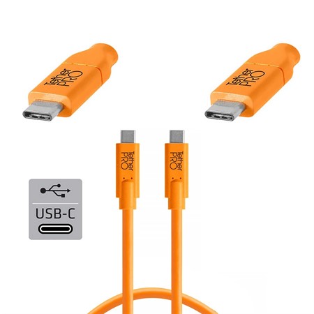 TetherTools USB-C till USB-C 90 cm