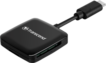 Transcend Minneskortläsare SD/-micro USB-C