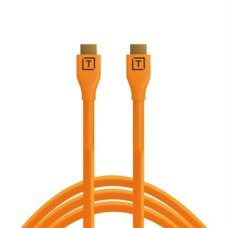 TetherPro 4K HDMI 2.0 A till HDMI A  4,6m Orange