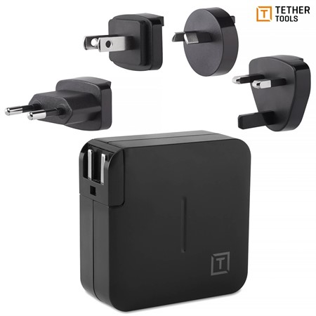 TetherPro ONsite Relay C 61W USB-C Nätdel