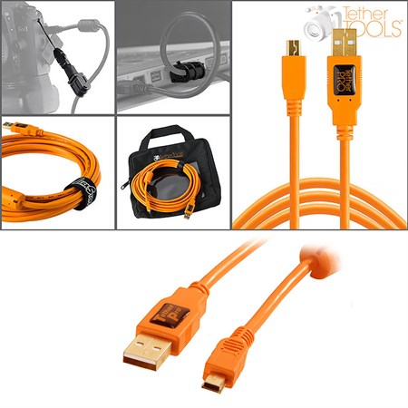 Tether Tools Starter Kit USB 2,0 - Mini-B 5-pin 4,6m