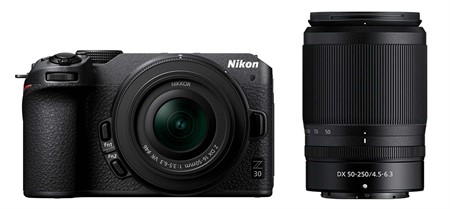 Nikon Z30 + Z DX 16-50/3.5-6.3+50-250/4.5-6.3 VR