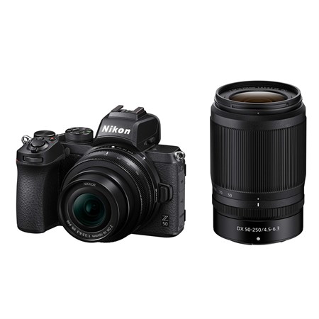 Nikon Z50 + DX 16-50/3,5-6,3 VR + 50-250/4,5-6,3