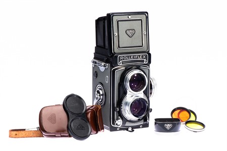 Beg Rolleiflex 6x6 TLR Carl Zeiss Tessar 75/3,5