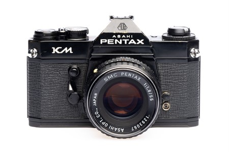 Beg Pentax KM + SMC Pentax 55/1,8