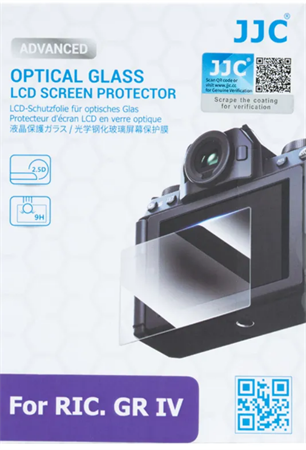 JJC LCD-skydd Optical Glass för Ricoh GR IV