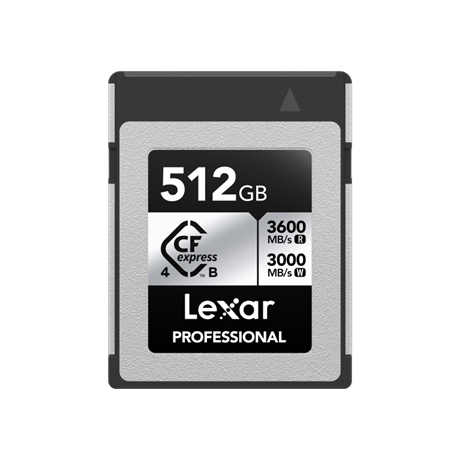 LEXAR CFexpress Typ B 512GB Pro Silver R3600/W3000