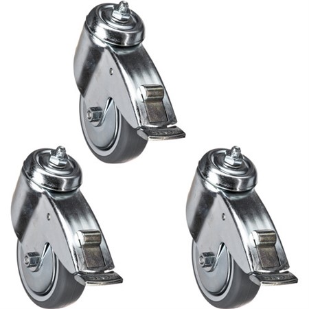 Manfrotto 104G WHEEL SET 100MM W/BRAKES