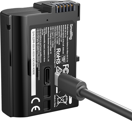 Smallrig 5299 Nikon EN-EL15c USB-C